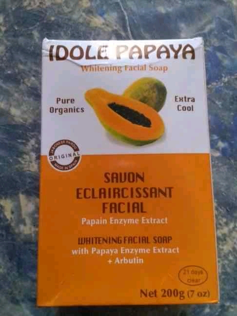 Does Idole Papaya soap contain hydroquinone